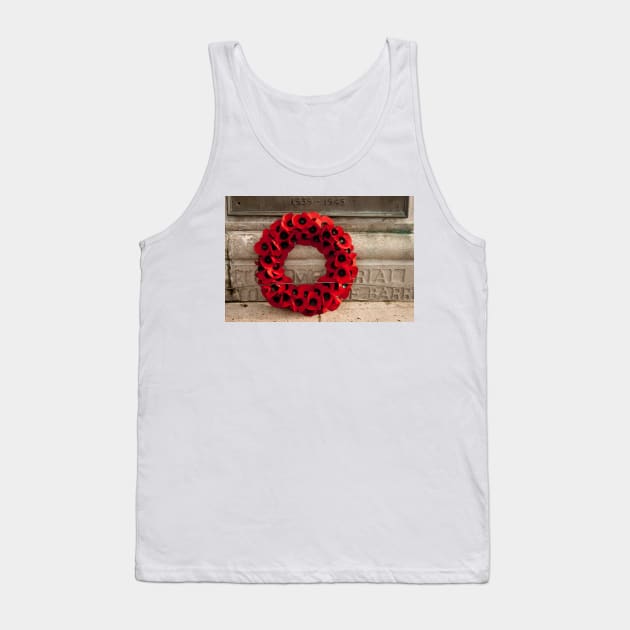 Wreath Tank Top by Colin-Bentham